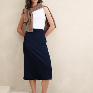 Banana Republic Navy Pencil Skirt